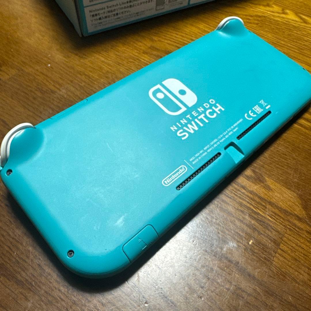 Switch lite ターコイズ