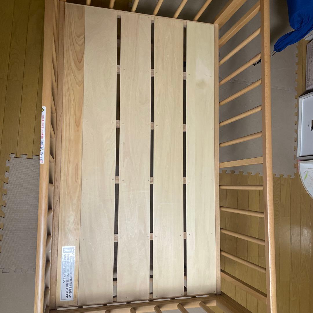 サワベビー 澤田工業 S型 スクレ ベビーベッド 添い寝ベッド