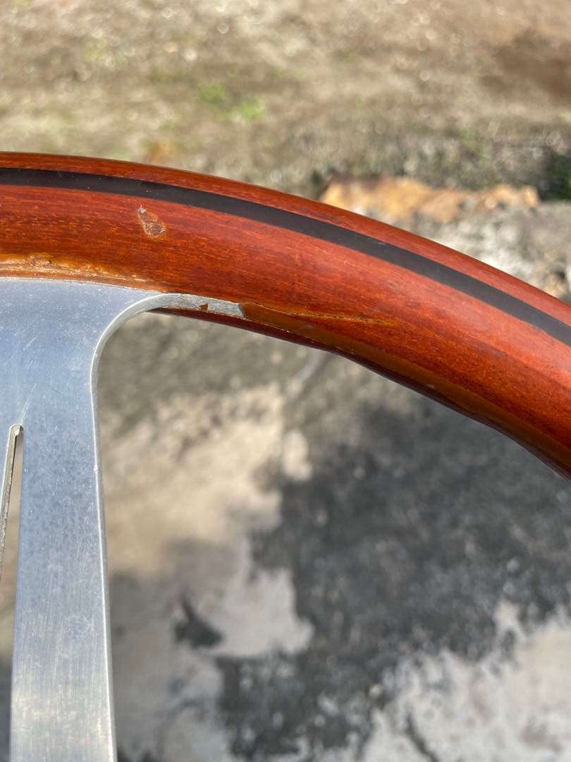 ナルディ　ウッドステアリング　当時物