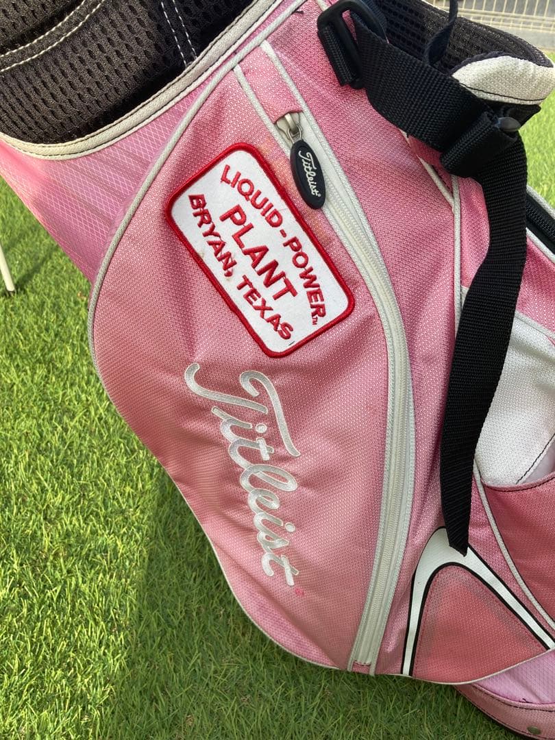 Titleist ピンク ゴルフバッグ