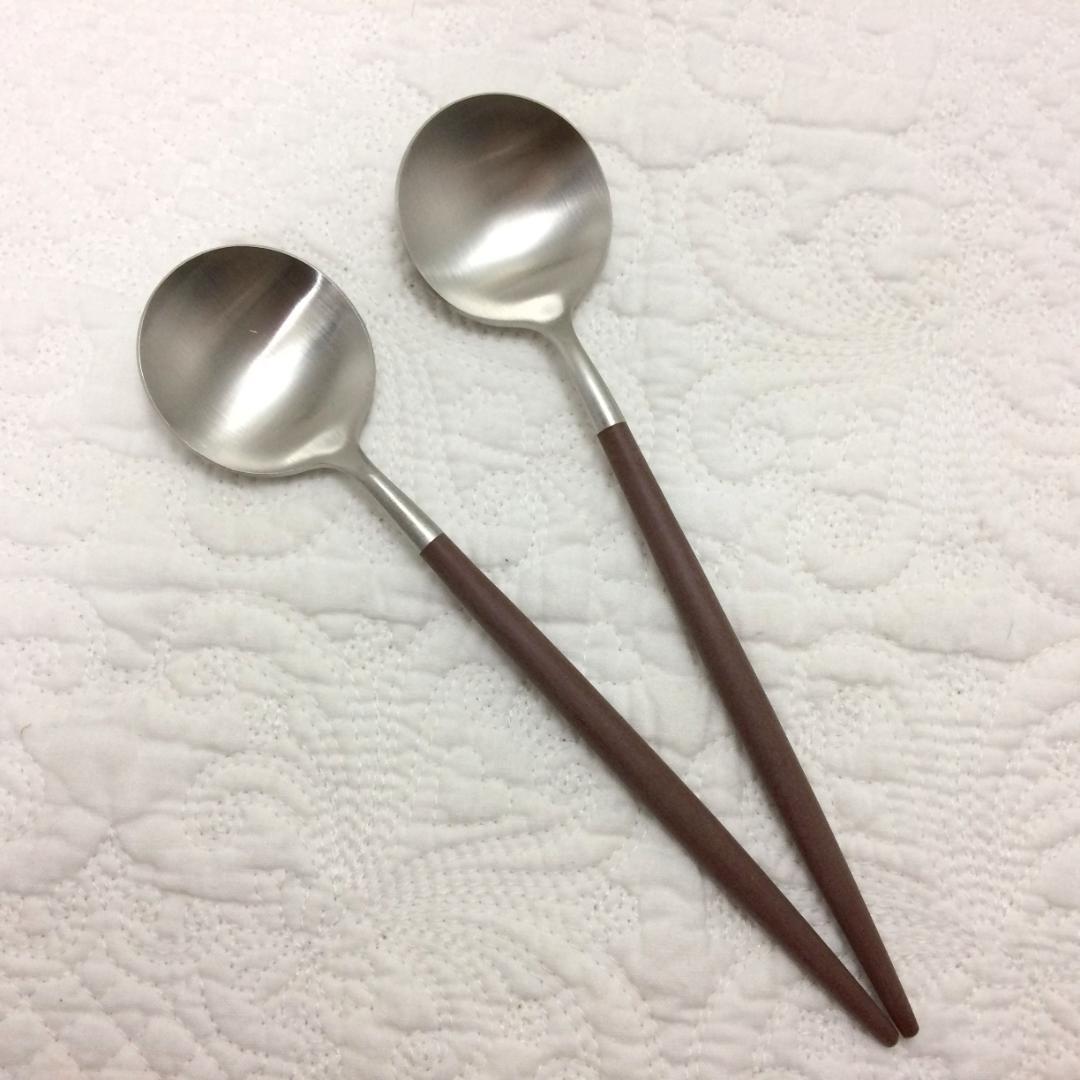 正規品　クチポール　GOA　ブラウン＆シルバー　デザート３種×各２本　計６本