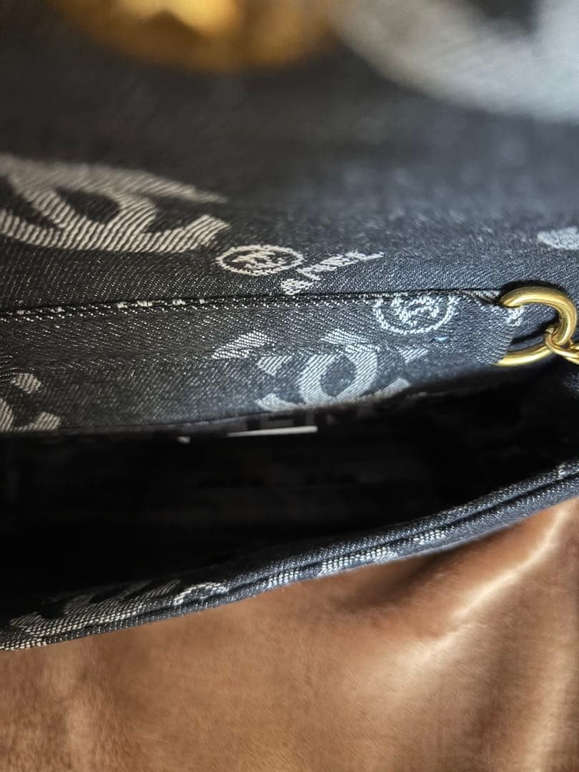 CHANELシャネル ショルダーバッグ チェーンバック　ノベルティ　クロ