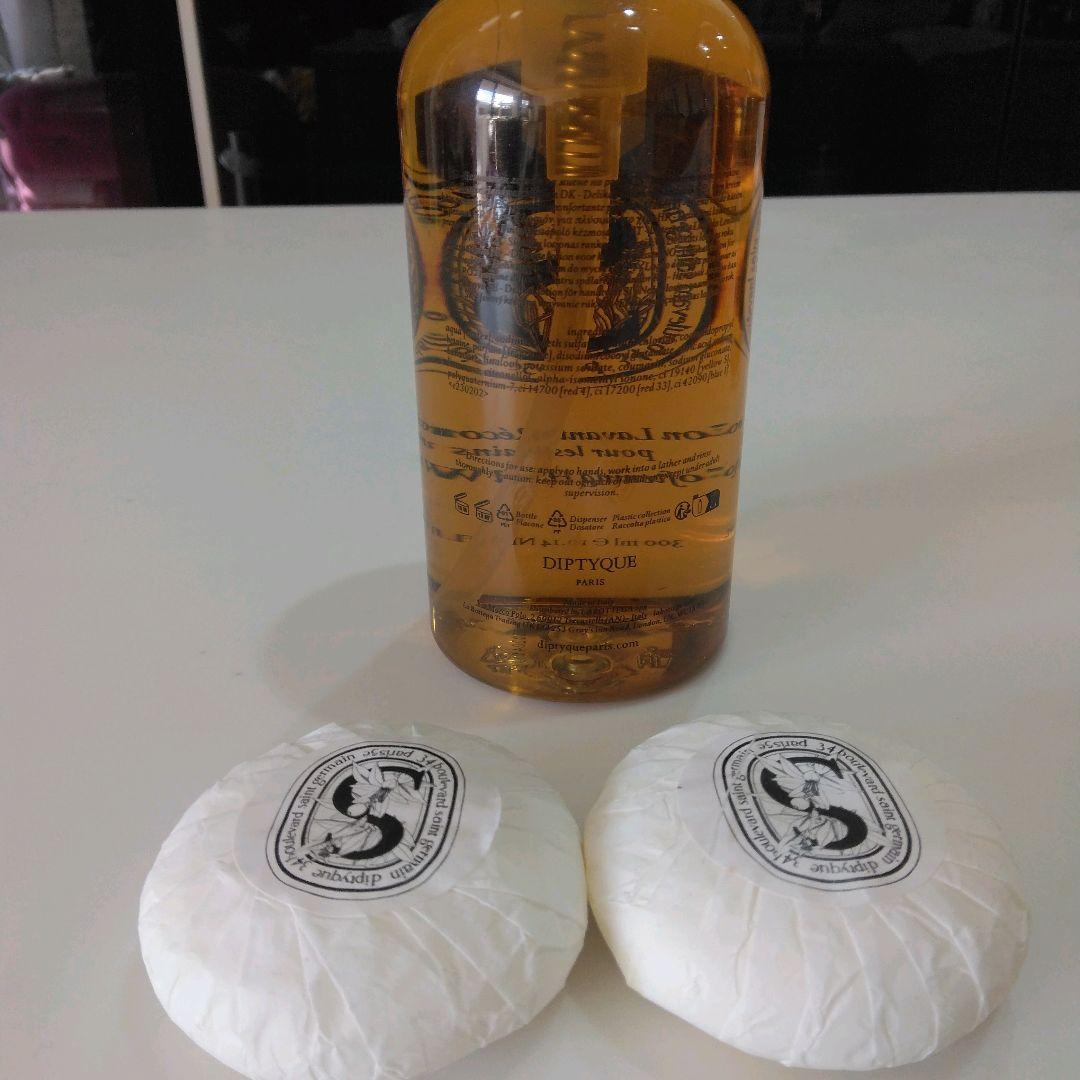 人気ブランド『diptyque』のフルセット♪ 各300ml 5本+石けん2個