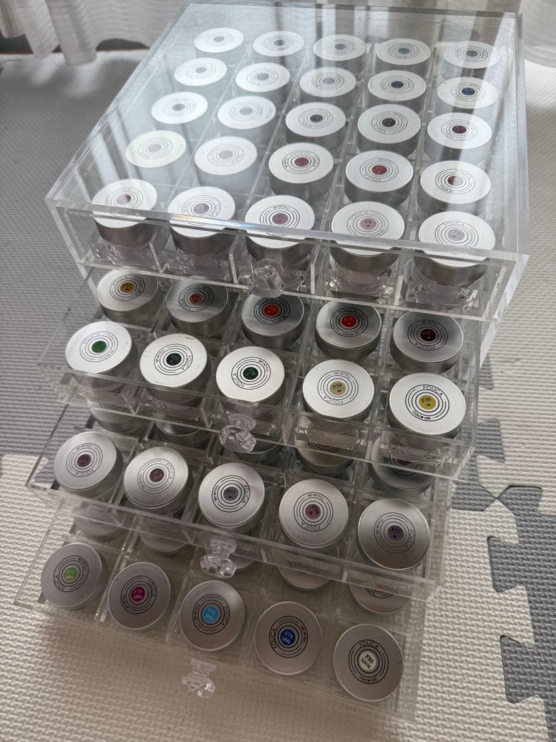 プチプラ Folica(フォリカ)100色セット ジェルネイル カラー 完売品