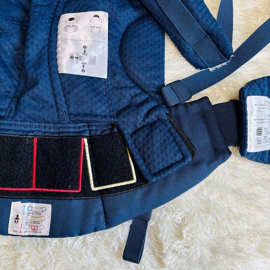 【美品】エルゴベビー OMNI Breeze オムニブリーズ ミッドナイトブルー