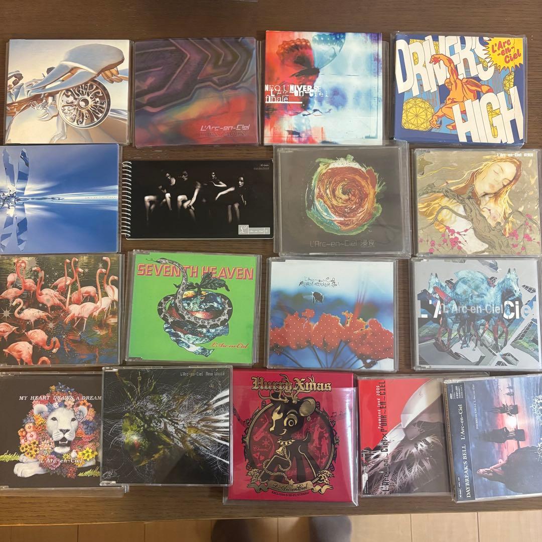 L'Arc〜en〜Ciel まとめ売り　シングル　アルバム　　CD