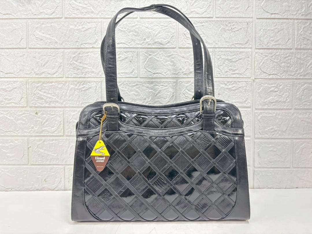 10-14-2 バッグ 7個 セット まとめ 本革 黒 緑 黄色 ブラウン