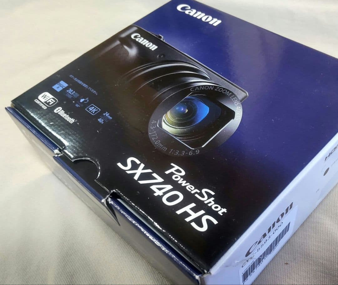 ✩ ジャンク品✩ Canon PowerShot SX740 HS BK