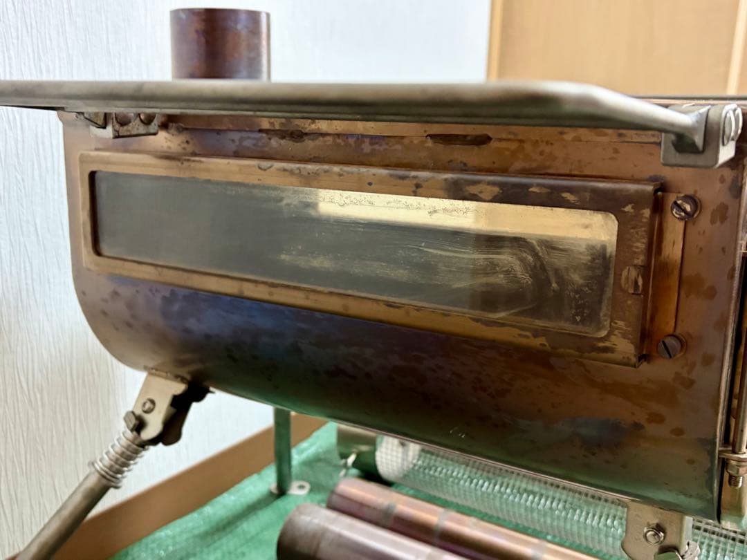 テンマクデザイン ウッドストーブ サイドヴュー Mサイズ 付属品多数