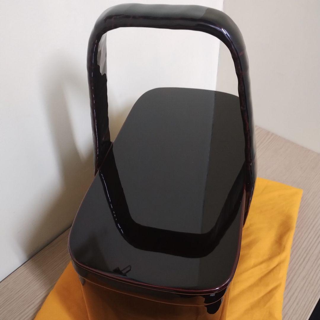 の*ん様 輪島塗 真塗 花入 バッグ 小物入れ