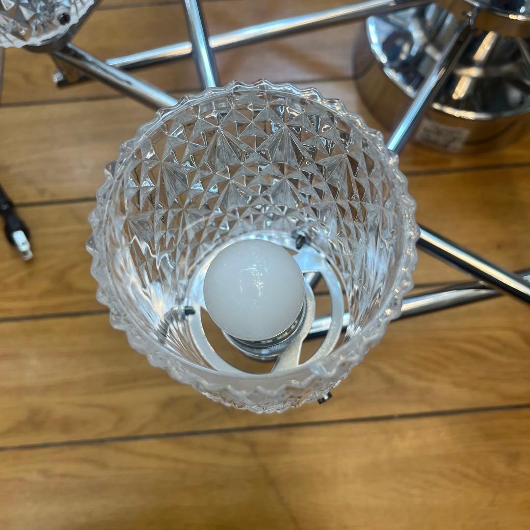 キジマ　シャンデリア　シーリングライト　amp51310 シルバー