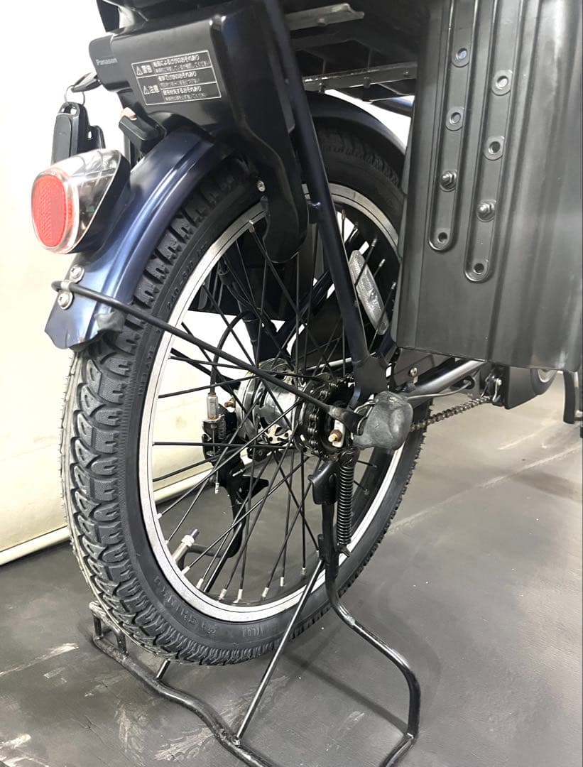 1年保証 新型　パナソニック　ギュット　gutto 紺色　電動アシスト自転車