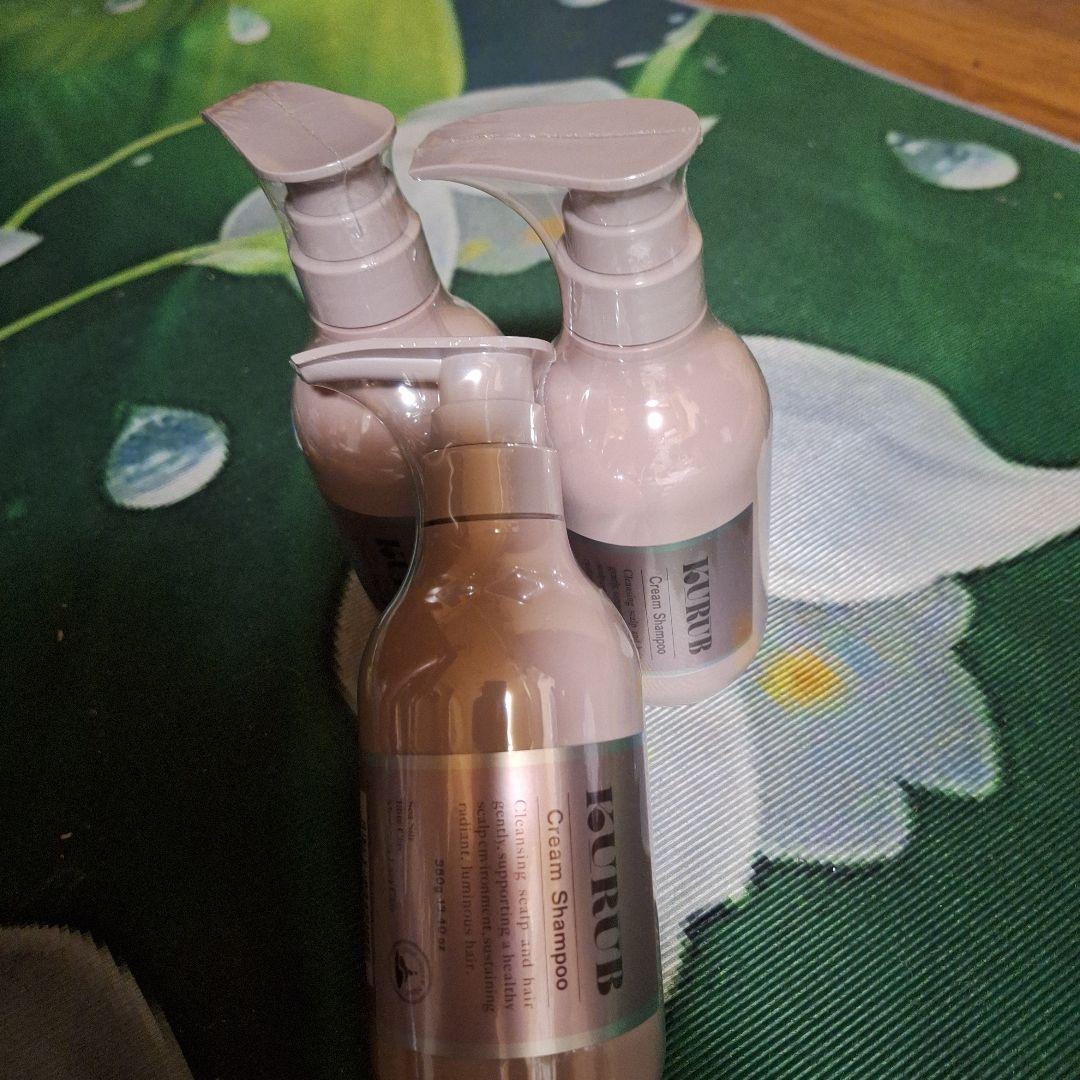 KURUB クリームシャンプー 3本セット