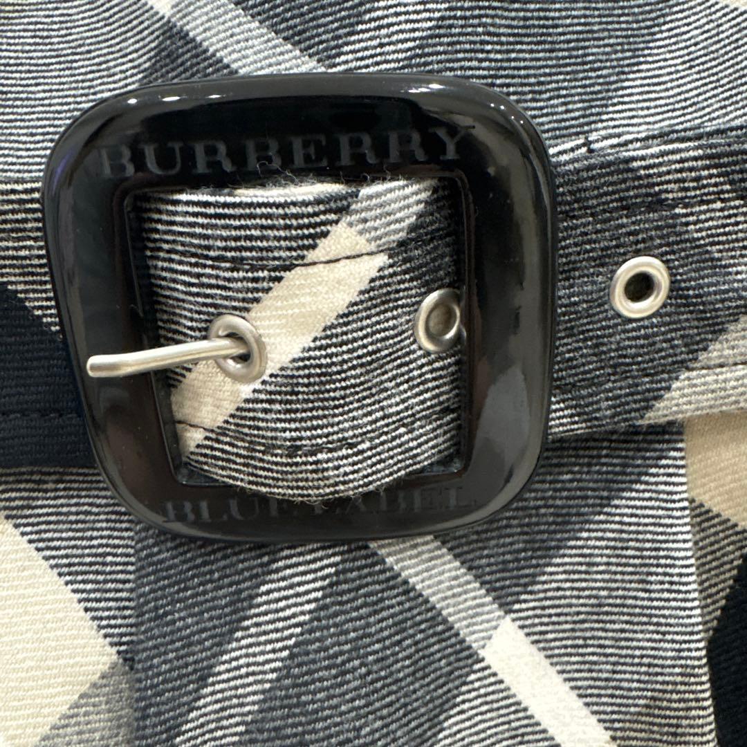 バーバリー★BURBERRY BLUE LABEL チェックワンピース 38