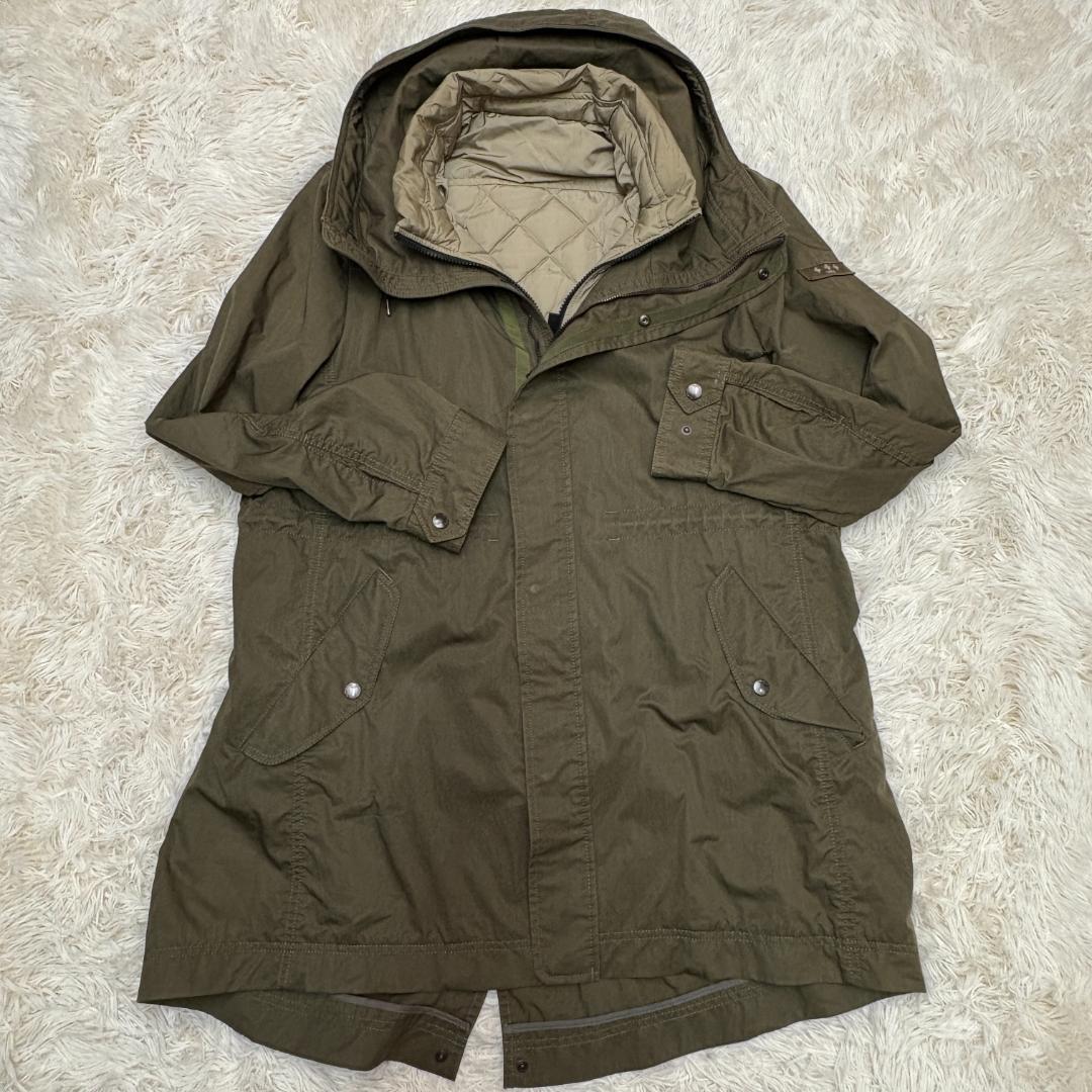 廃盤品　タトラス　LITTO モッズコート 3way ダウンベスト付　L