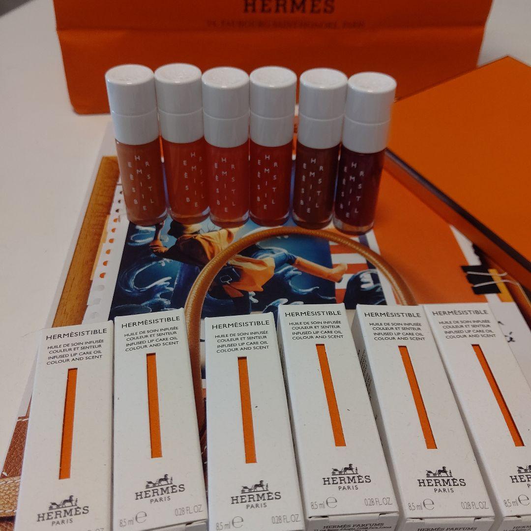 HERMES♥リップオイル６点セット