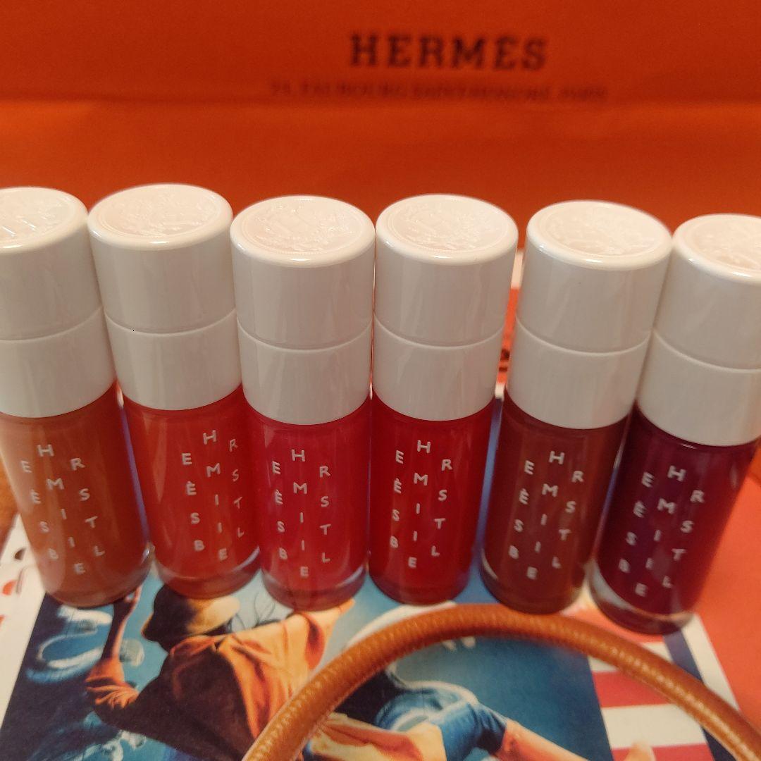 HERMES♥リップオイル６点セット