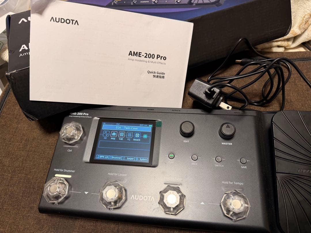 AUDOTA AME-200 Pro ギターマルチエフェクター