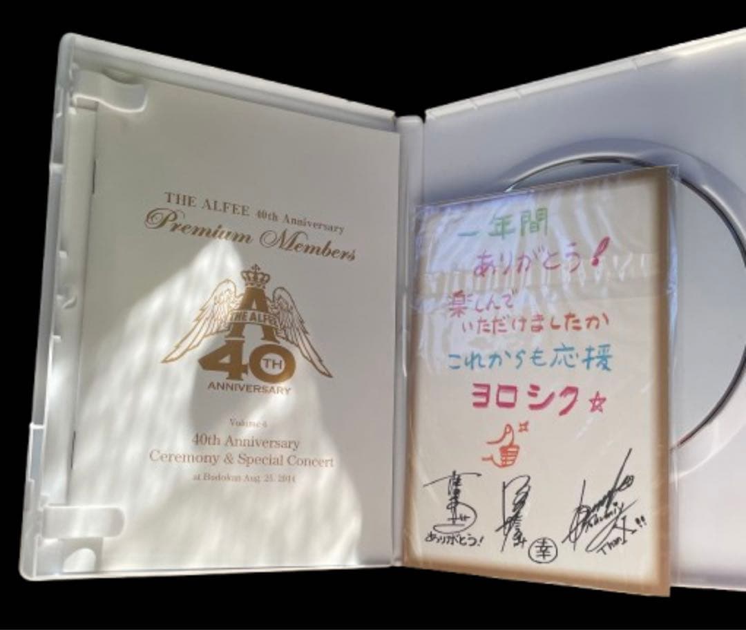 THE ALFEE 40周年プレミアムメンバーズ特典DVD Vol.6