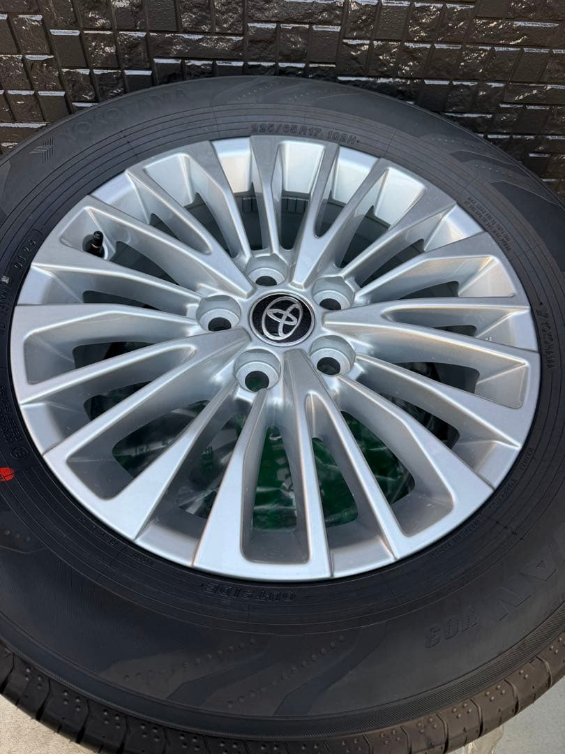 【新車外し】2026.1 40アルファード新車外し　17インチ4本セット