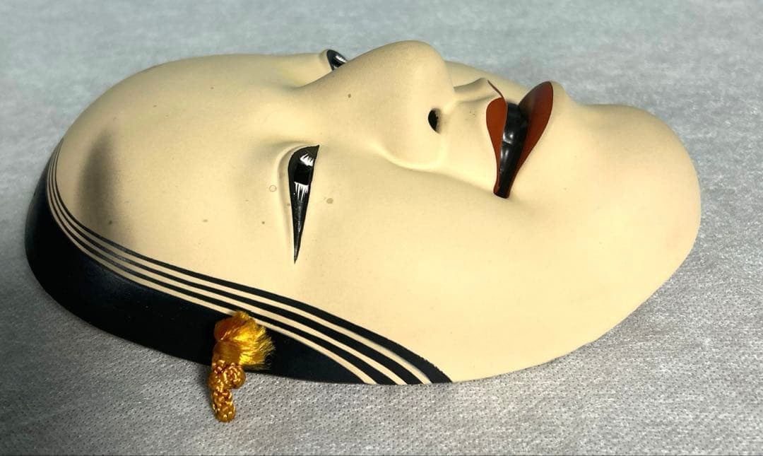 小面　能面 陶器 在明あり