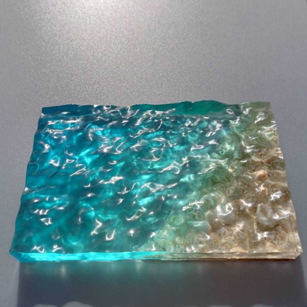 【 かめここ 】エポキシレジン オーシャンアート レジンアート