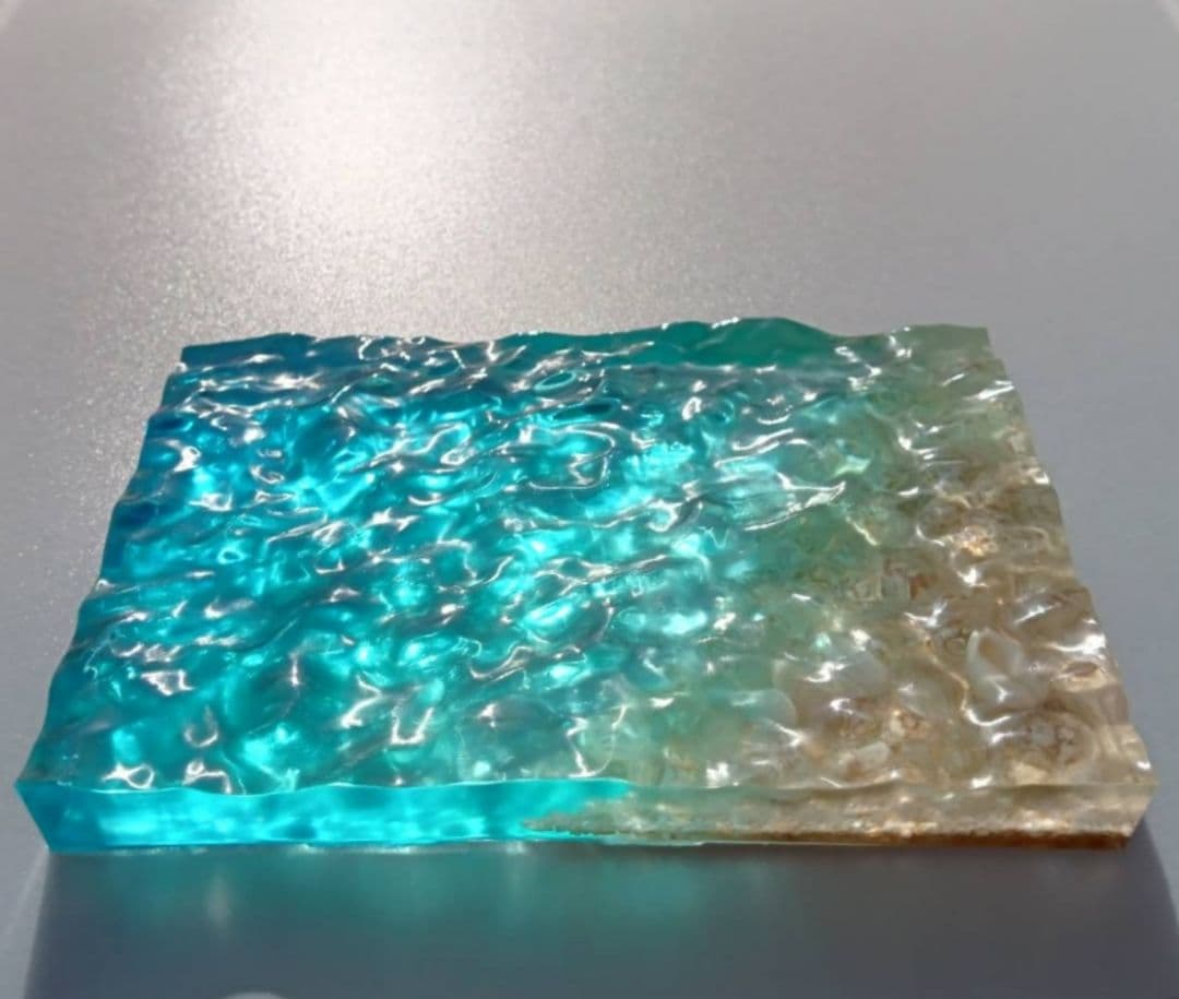 【 かめここ 】エポキシレジン オーシャンアート レジンアート