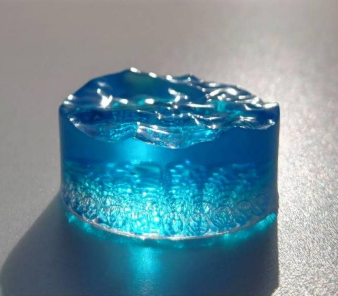 【 かめここ 】エポキシレジン オーシャンアート レジンアート