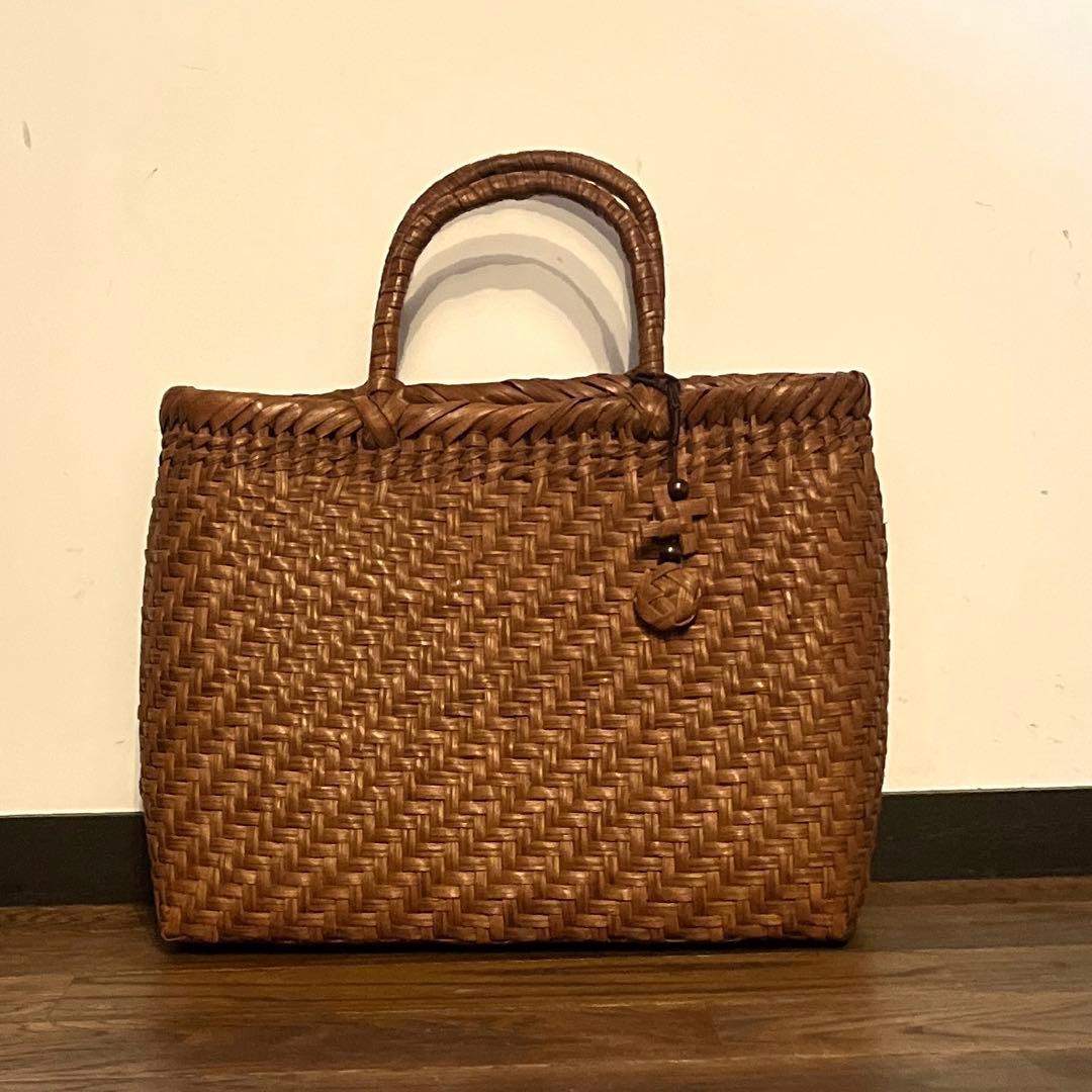 山葡萄 籠 かごバッグ 網代編　内袋無し