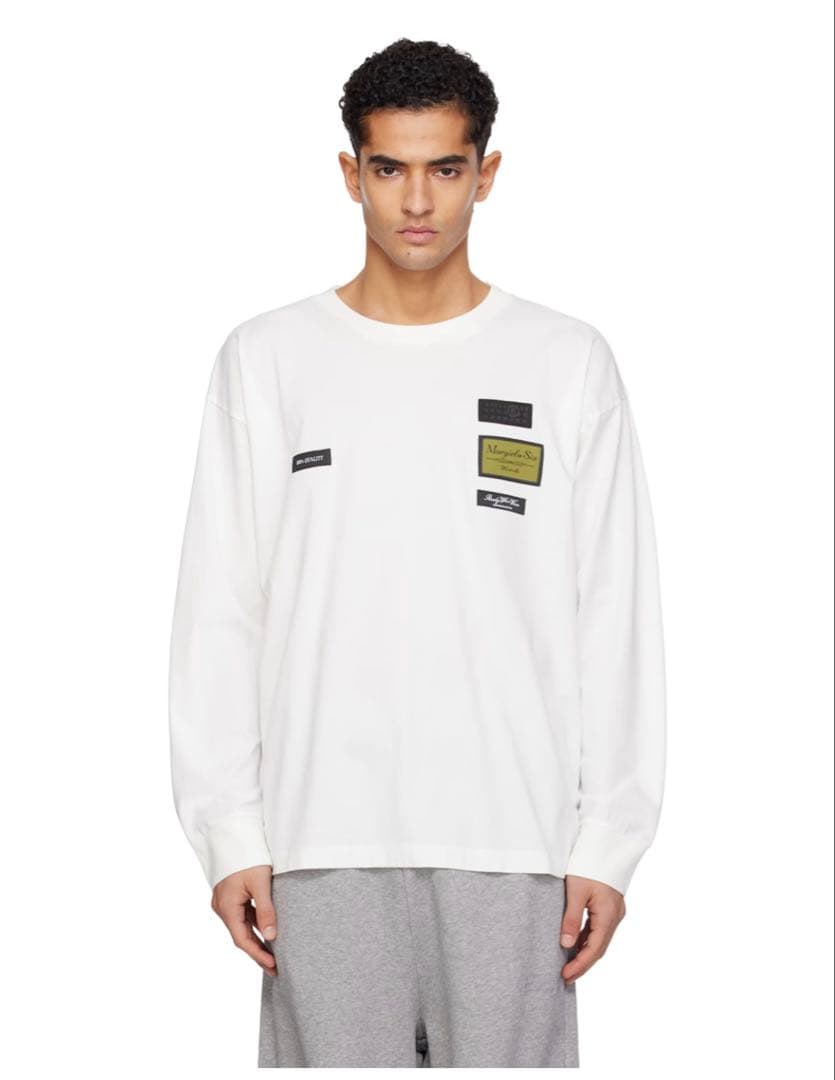 【新作・未使用・タグ付き】maisonmargelaロングtシャツ