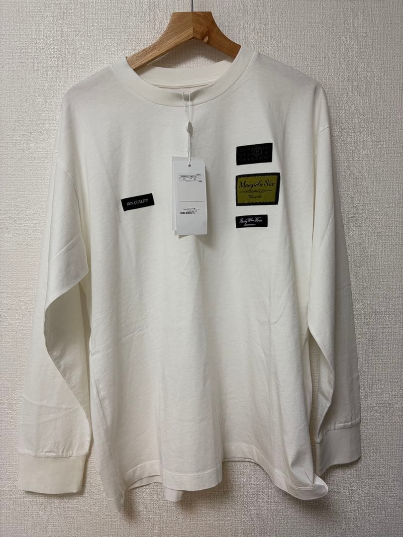【新作・未使用・タグ付き】maisonmargelaロングtシャツ