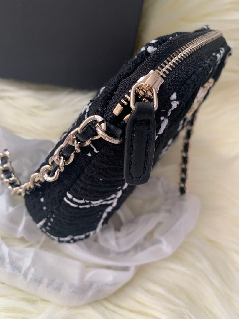 CHANELシャネル ショルダーバッグ チェーンバック　ノベルティ　黒