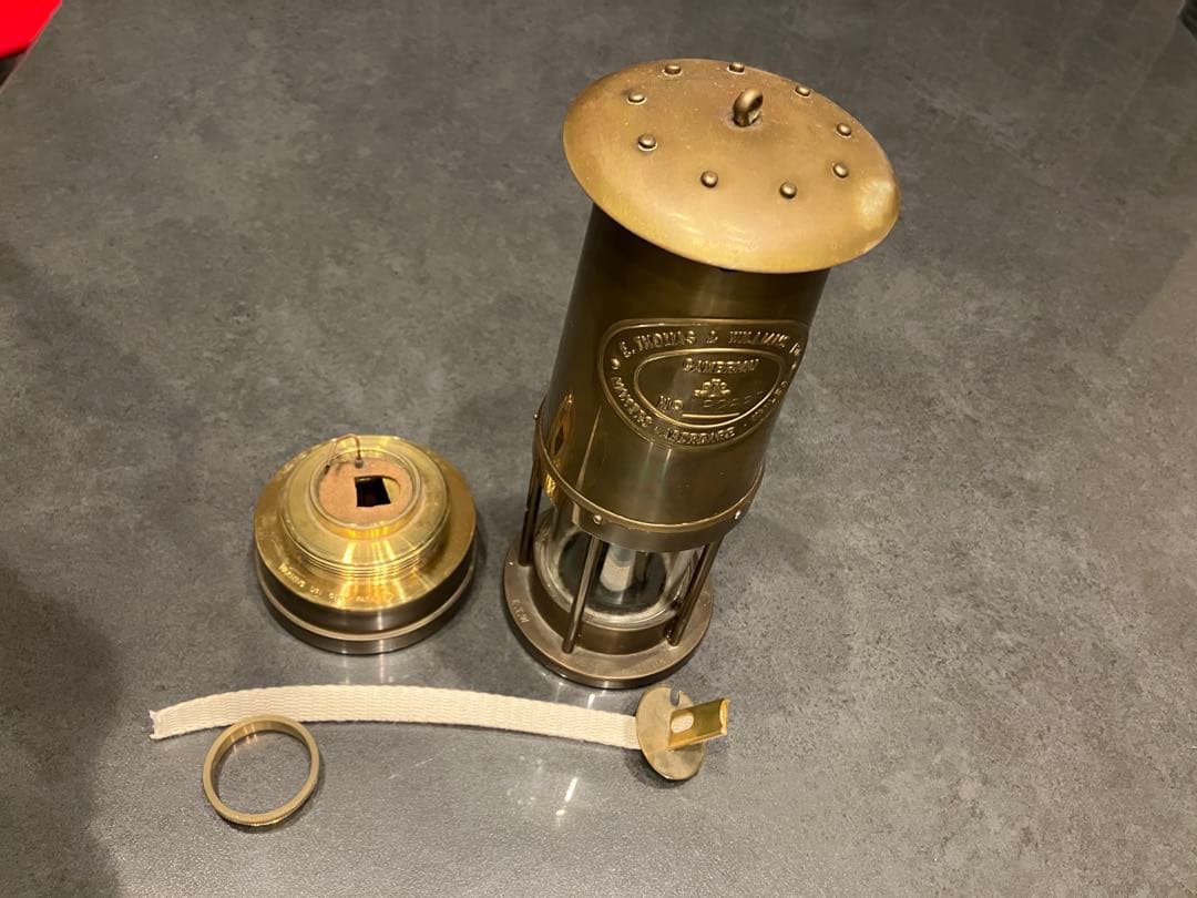 1987年刻印　E Thomas & Williams ランタン