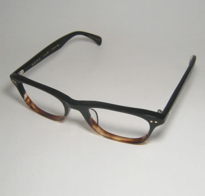☆匠 角矢甚治郎作【鯖江メガネ・新品】伊達メガネ　セルロイドフレーム　其25-ヲ