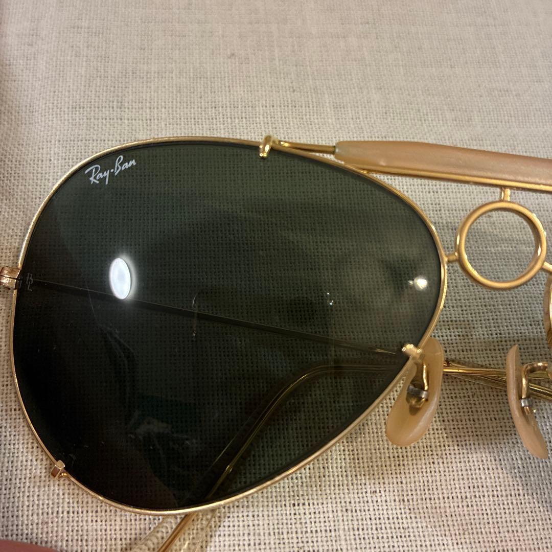 美品 ボシュロムUSA製レイバン シューター ケース付き ヴィンテージサングラス