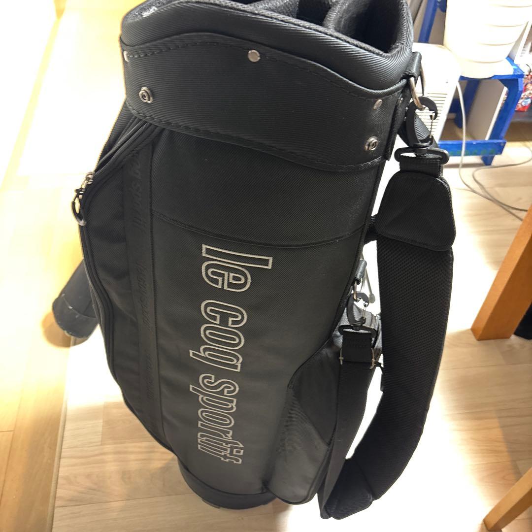 美品【2in1】ルコックゴルフ セルフクラブケース内蔵キャディバッグ