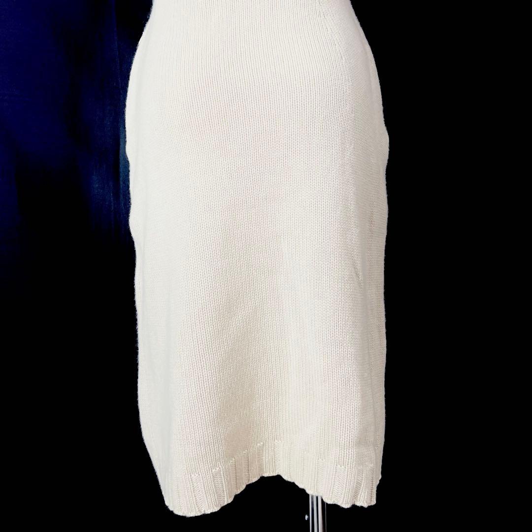 『美品』FOXEY フォクシー カシミヤ100% ノースリーブ　ワンピース 38