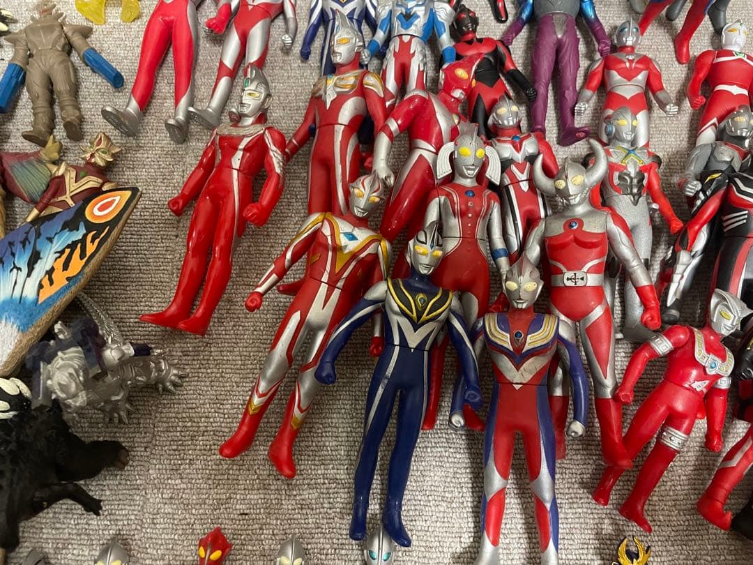 ウルトラマンシリーズ ゴジラシリーズ　ソフビ　フィギュア　まとめ売り