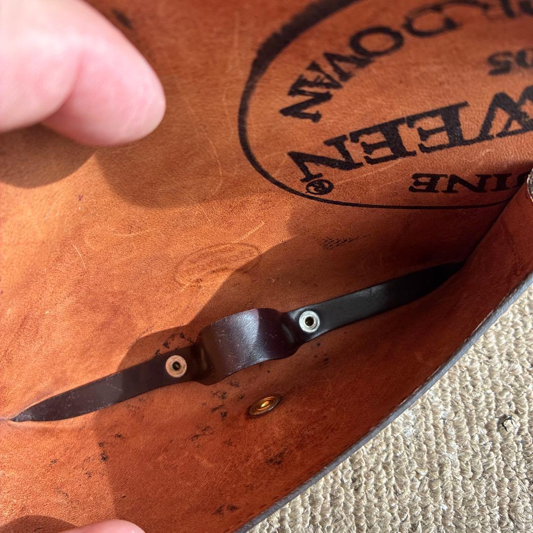 ホワイトハウスコックス　メガネケース　コードバン