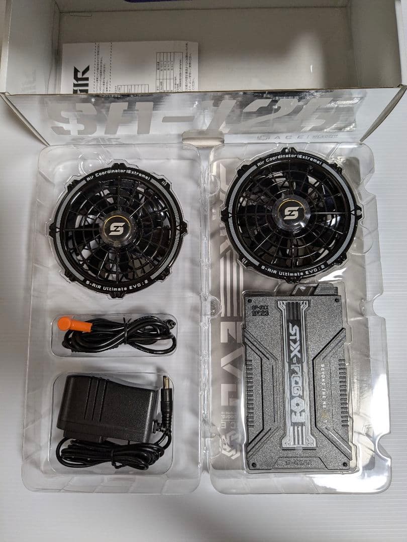 空調服 ファンバッテリー SHINMEN 20V SA-125 新品同様品