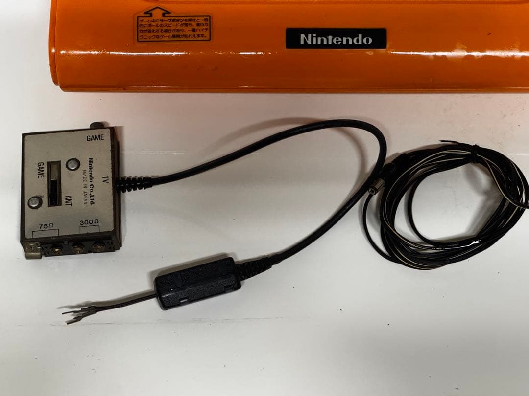 任天堂 ブロック崩し CTG-BK6 当時物　入手困難　動作未確認のためジャンク