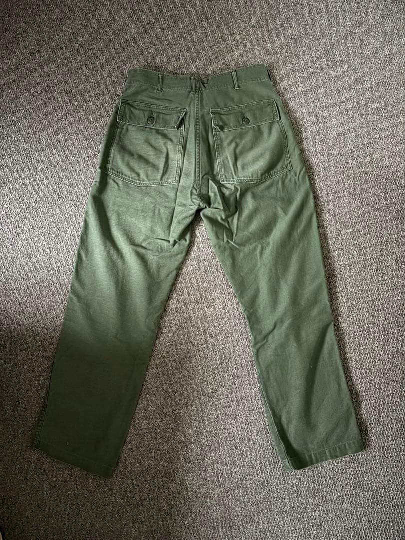 60s usarmy og-107 ベイカーパンツ　実寸30×27