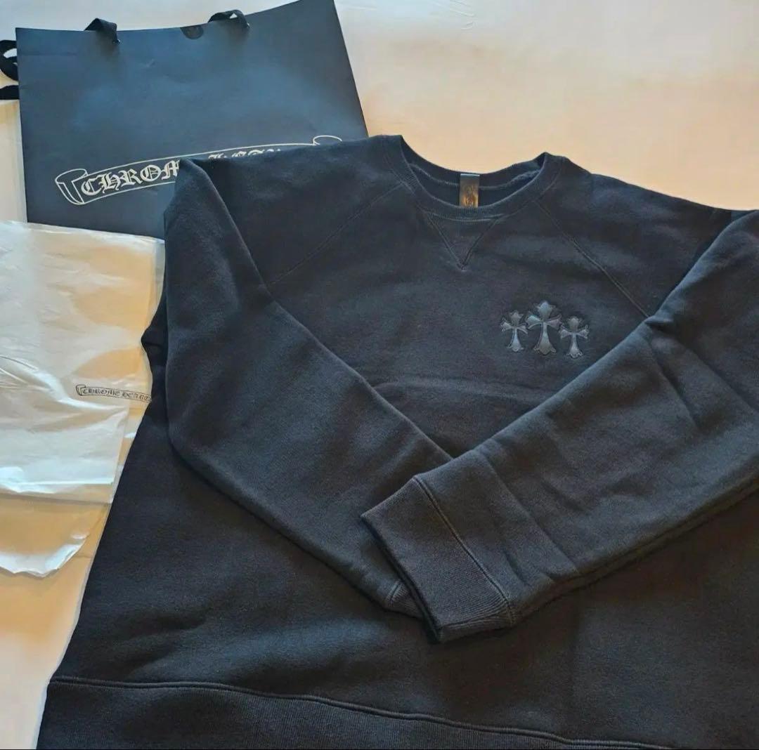 CHROME HEARTS ブラック スウェット