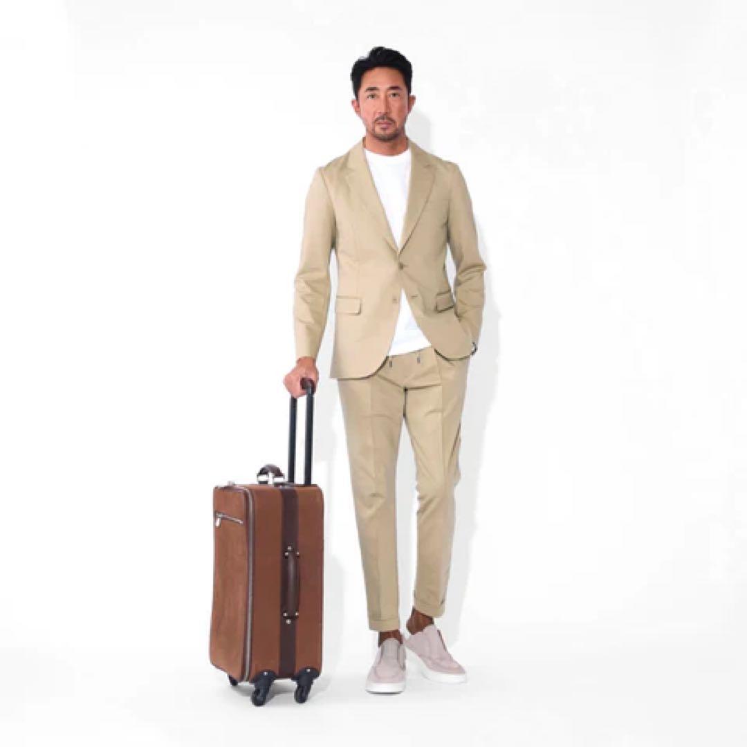 新品‼️MOVB Duplex Cotton シングル２Bジャケット ベージュ