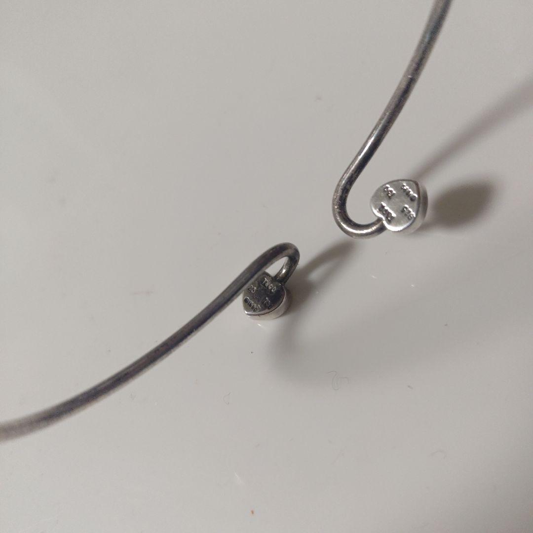 TIFFANY&Co.♥ ダブルハートフック バングル K18 バングル925