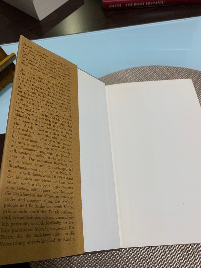 洋書 Michel Serres Der Parasit