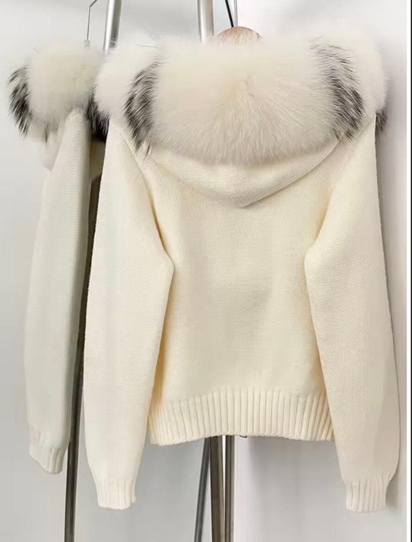 ビックフォックスファー★ニット★