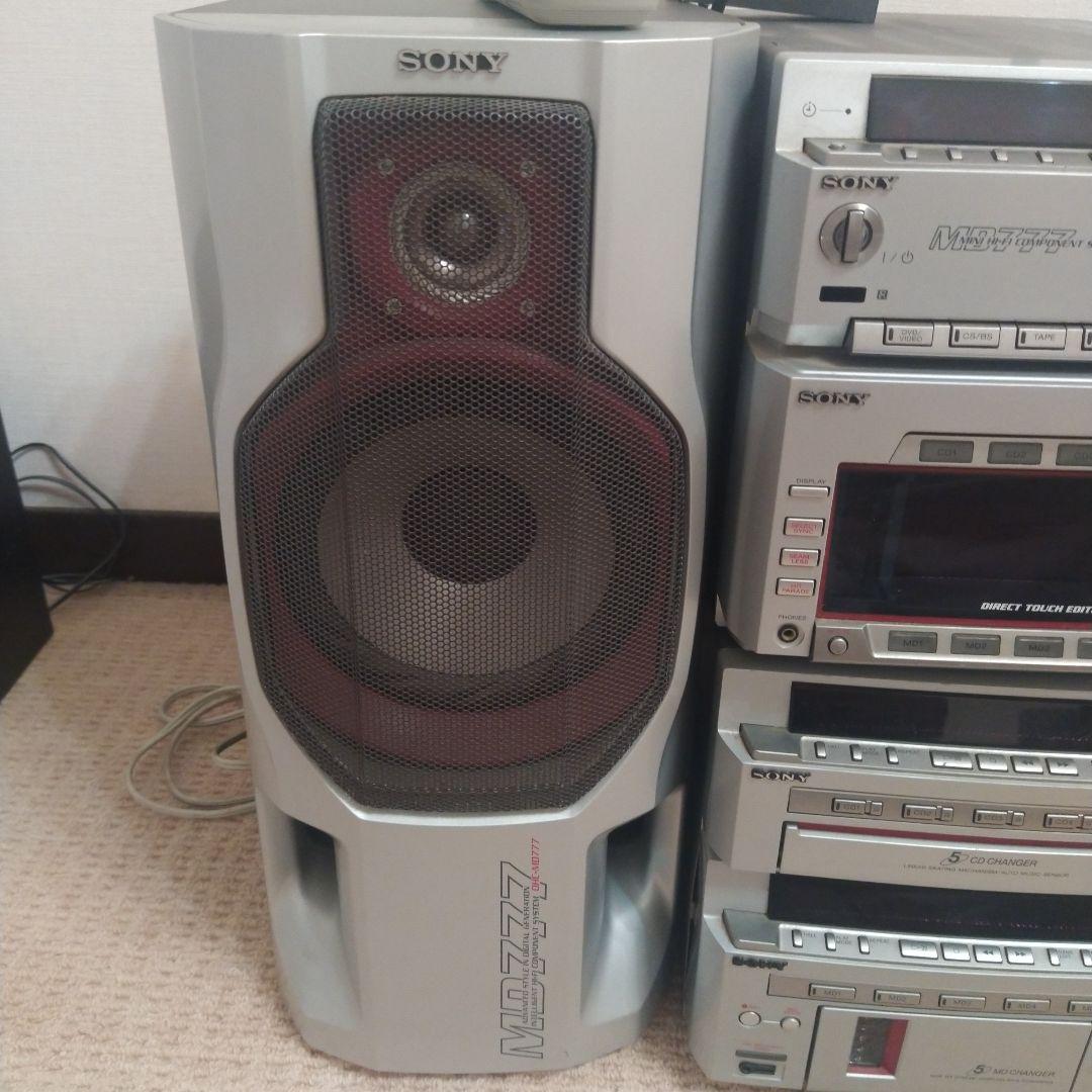 Sony STR-MD777 CD・MD・カセットデッキ コンポ　フルセット