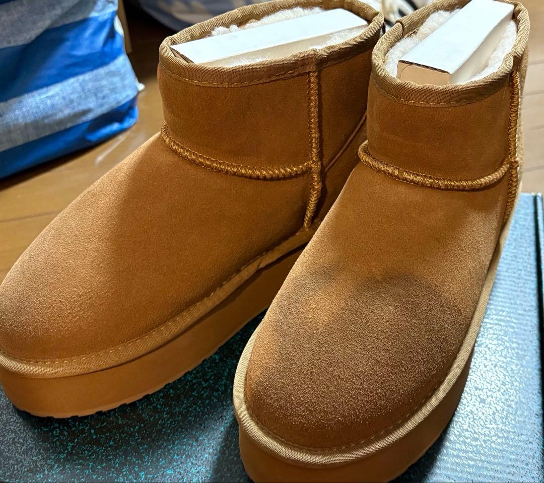 エミュー EMU 厚底ムートンブーツPLATFORM MICRO WOOL24