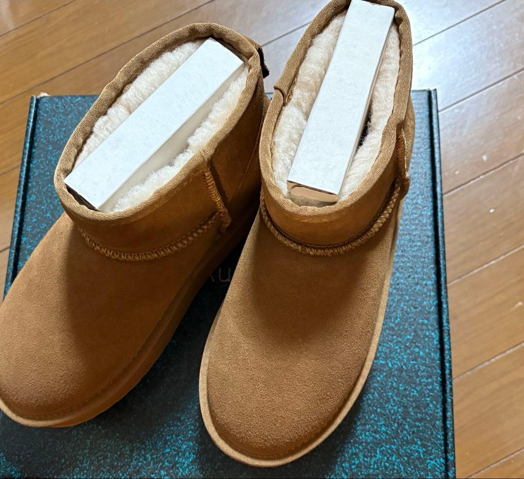 エミュー EMU 厚底ムートンブーツPLATFORM MICRO WOOL24